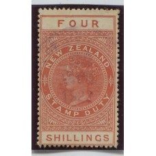 NUEVA ZELANDA Yv. F.P. 008 ESTAMPILLA USADA 15 €